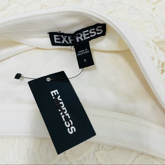 🌷Express High Waisted Lace Midi Skirt. Sz 8 NWT💐 - Picture 5 of 5